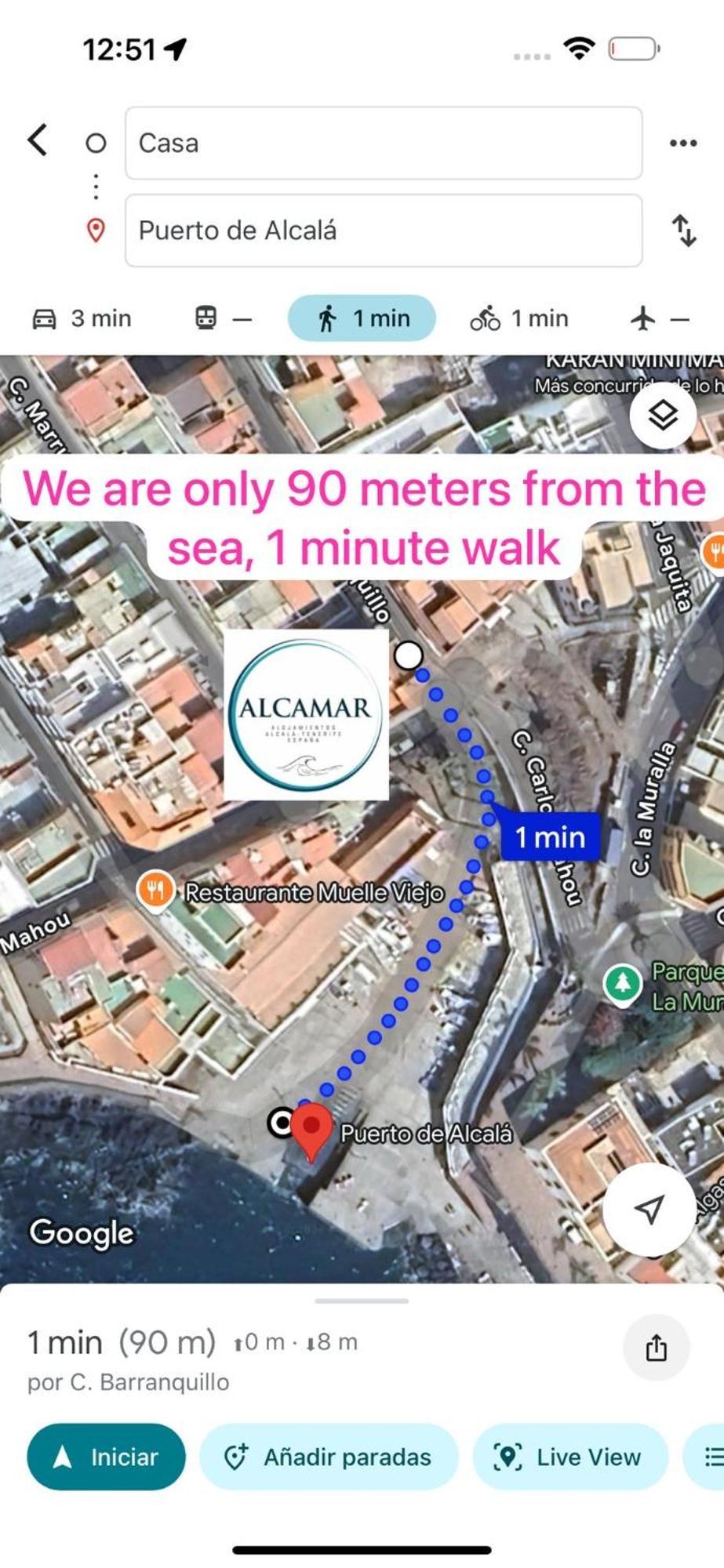 Alcamar Apartamento Cerca Al Mar Алькала Экстерьер фото